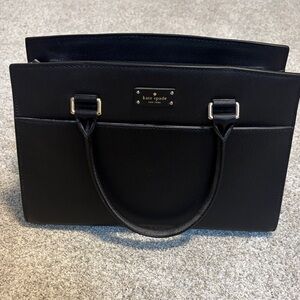 Kate Spade Black Handbag with Dual Handles